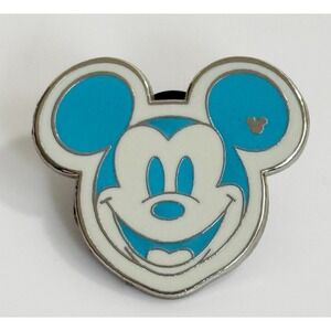 WDW Hidden Mickey Series III Colorful Mickeys Blue Disney Pin